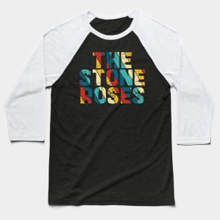 Retro Color - The Stone Roses Baseball T-Shirt